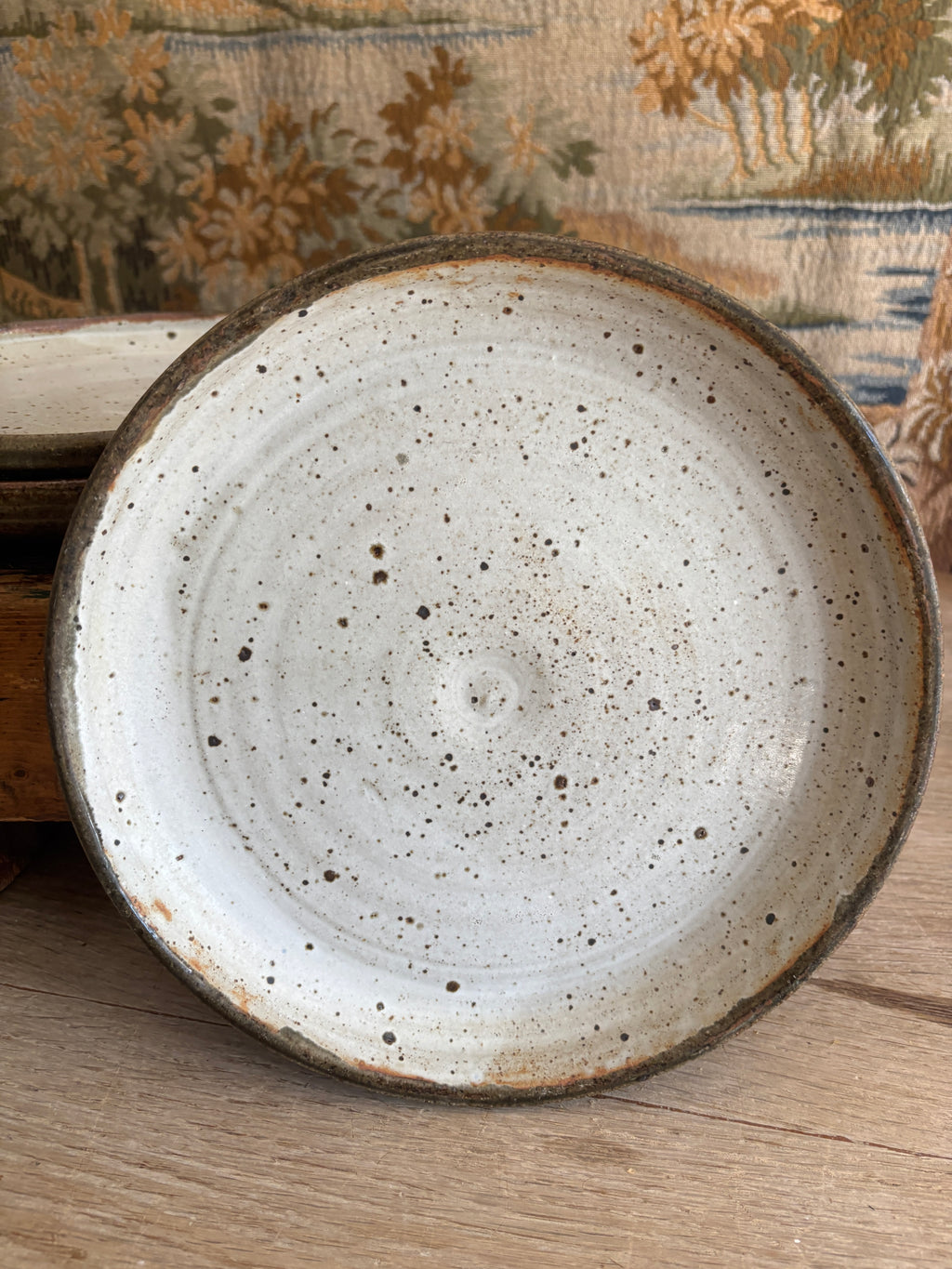Signed Studio Pottery Plate