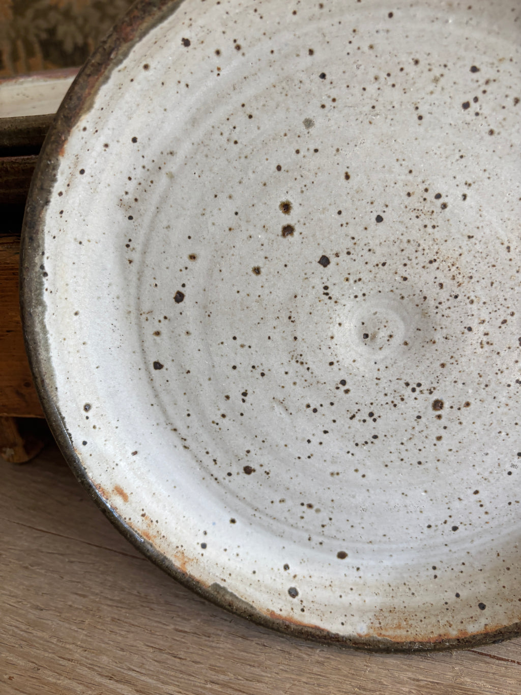 Signed Studio Pottery Plate
