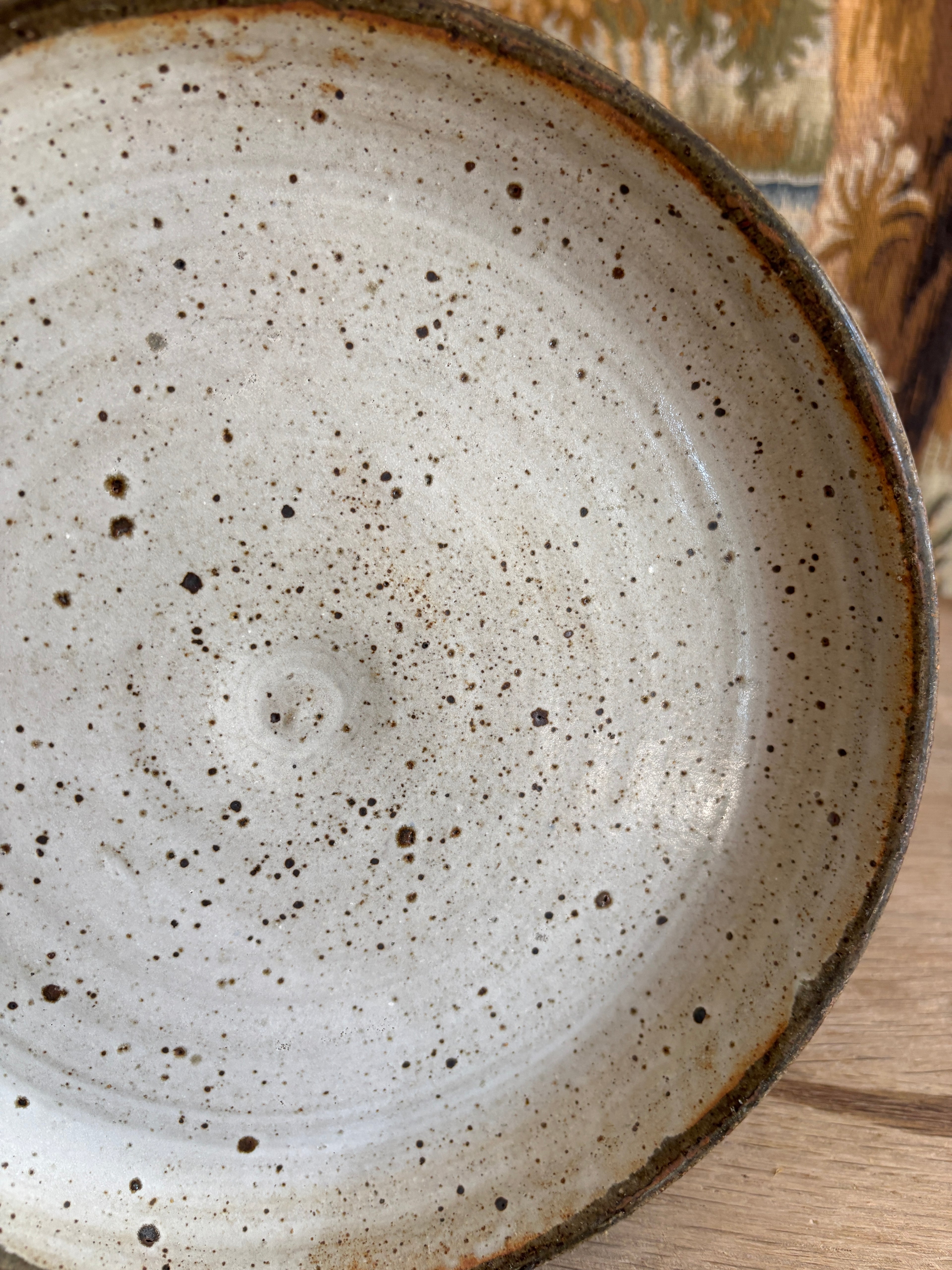 Signed Studio Pottery Plate
