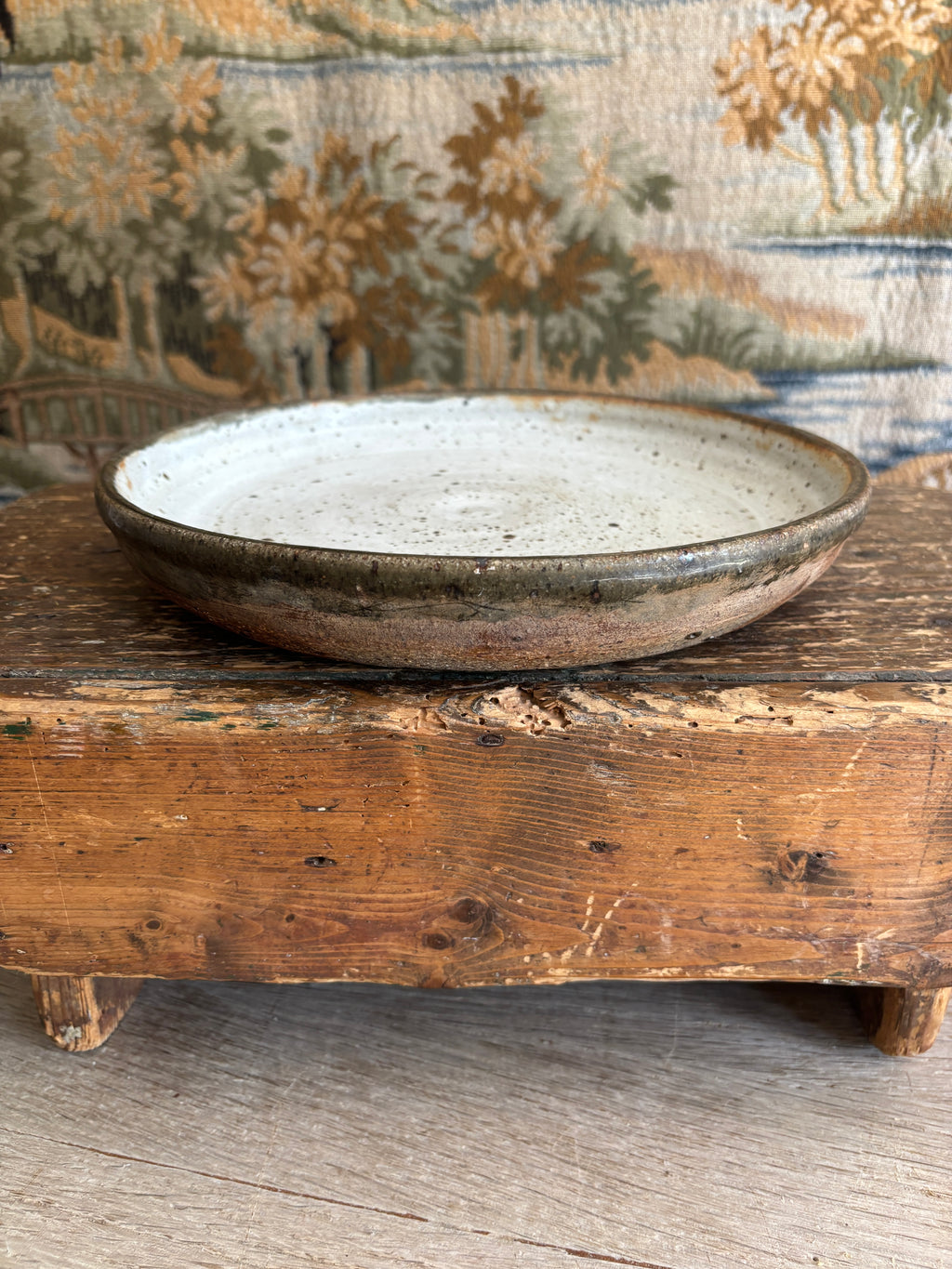 Signed Studio Pottery Plate