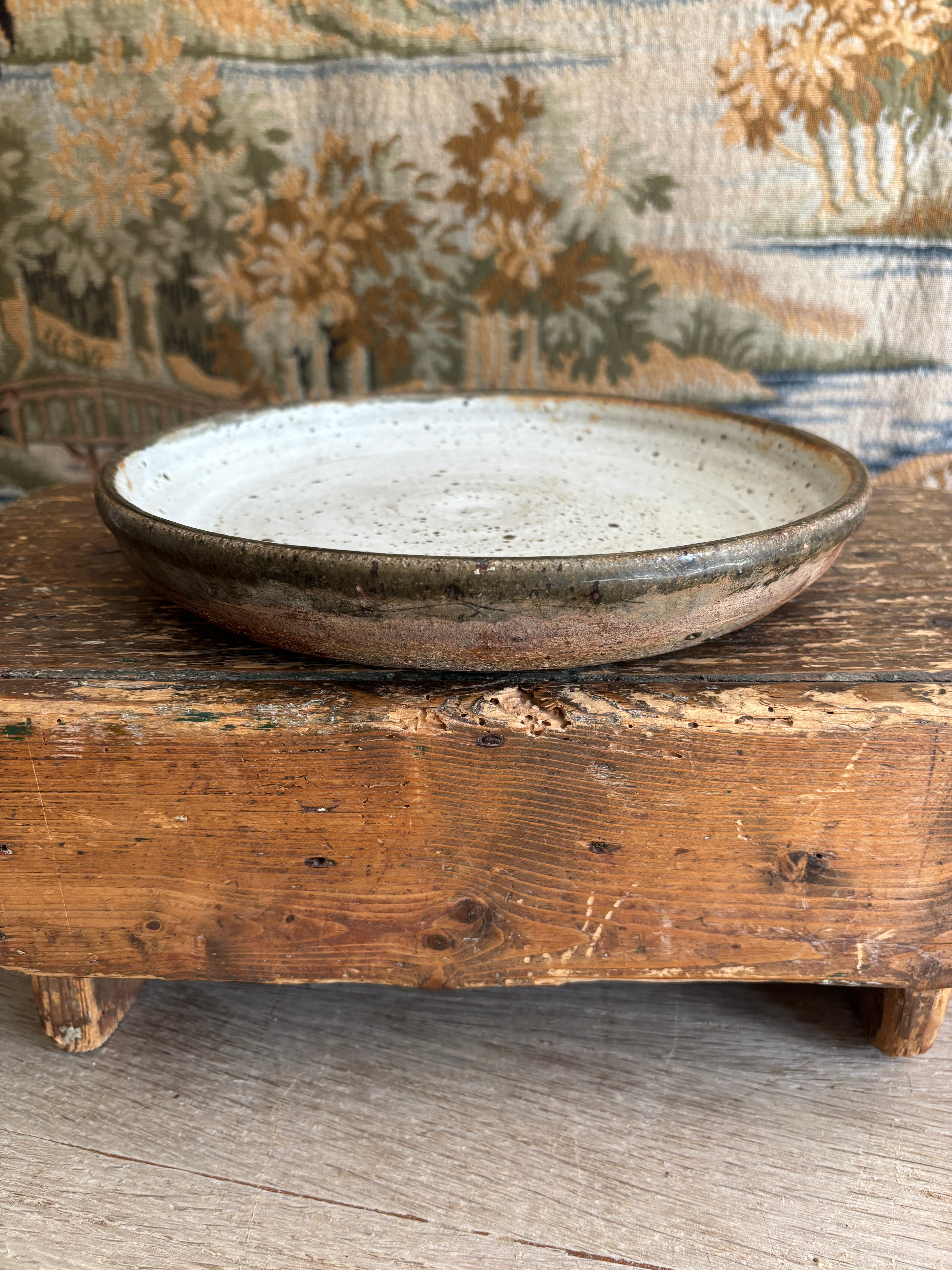Signed Studio Pottery Plate