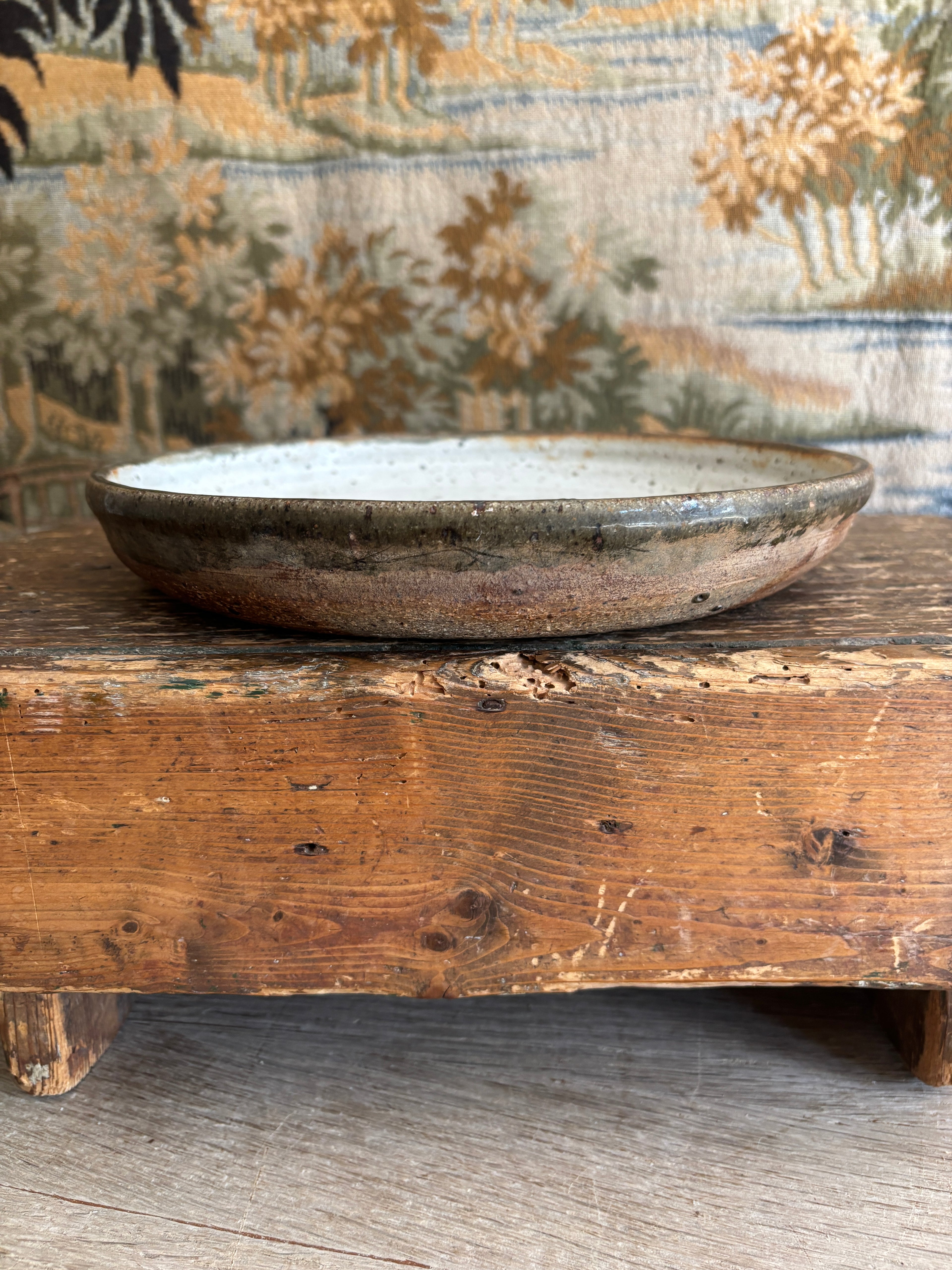 Signed Studio Pottery Plate