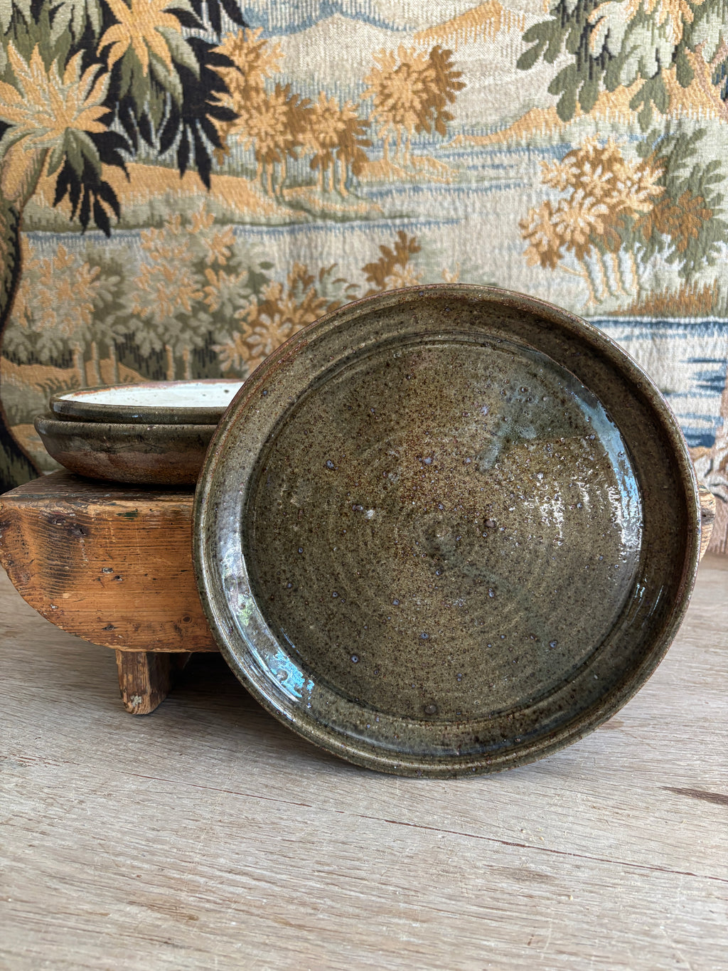 Signed Studio Pottery Plate