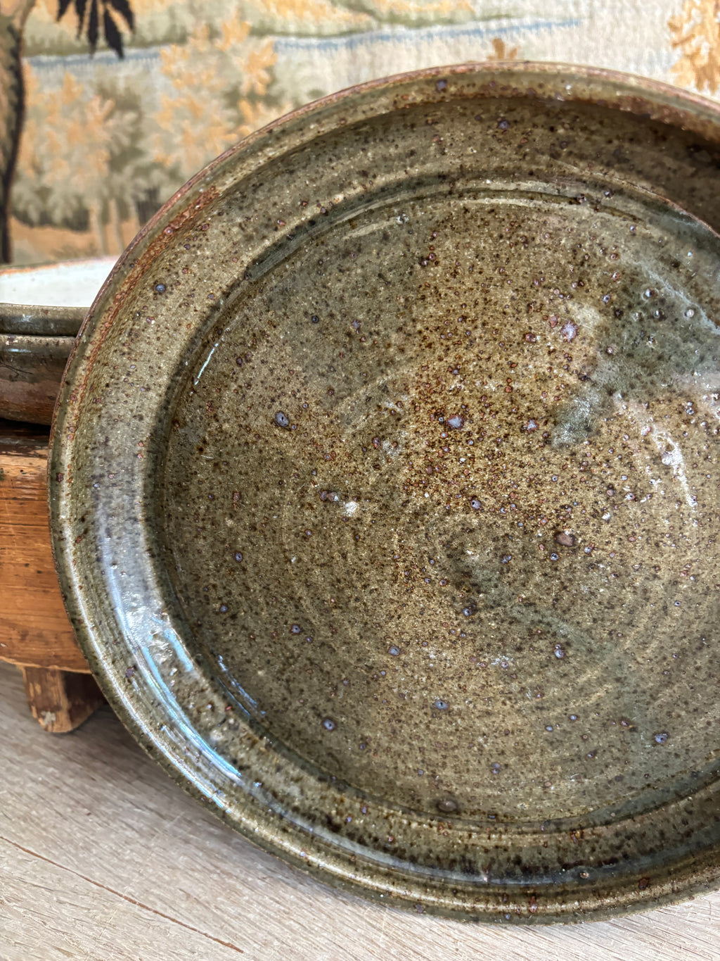 Signed Studio Pottery Plate