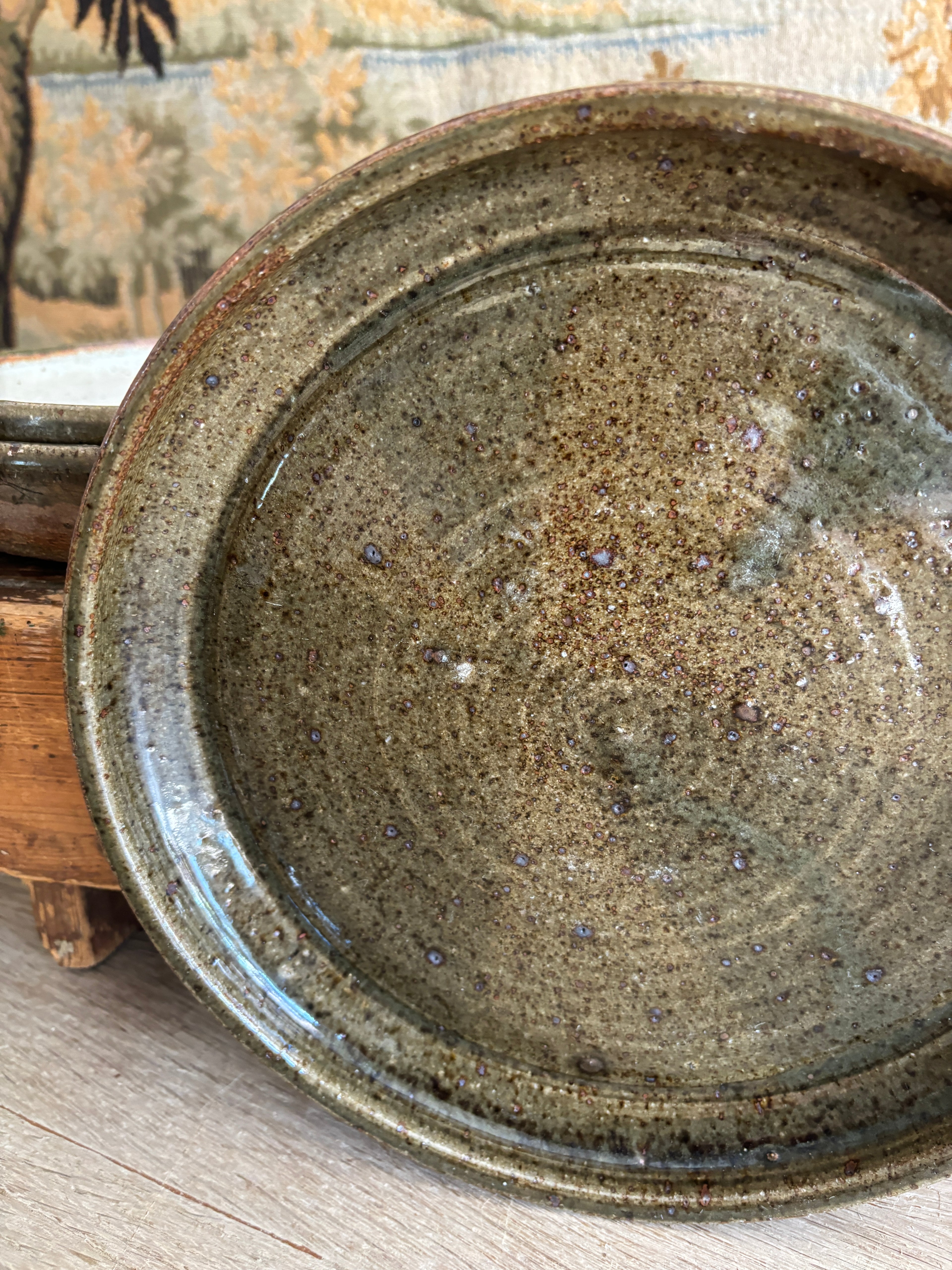 Signed Studio Pottery Plate