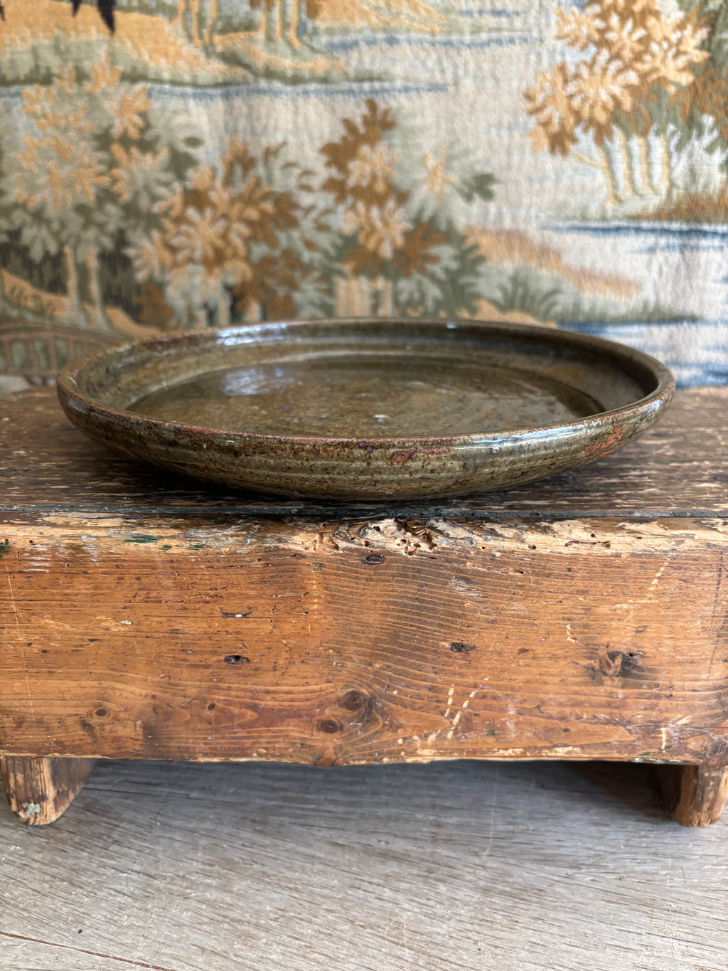 Signed Studio Pottery Plate