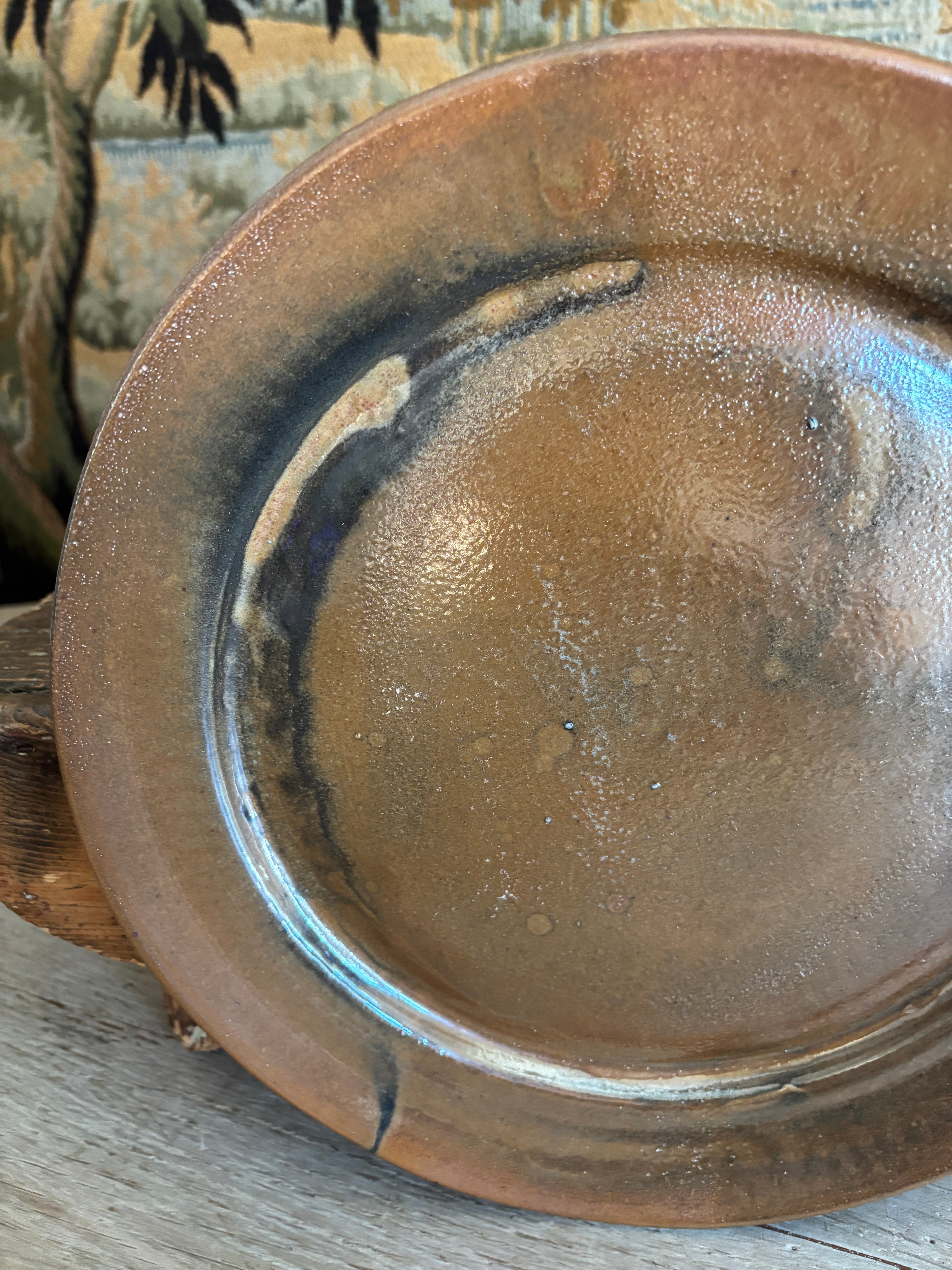 Signed Studio Pottery Platter