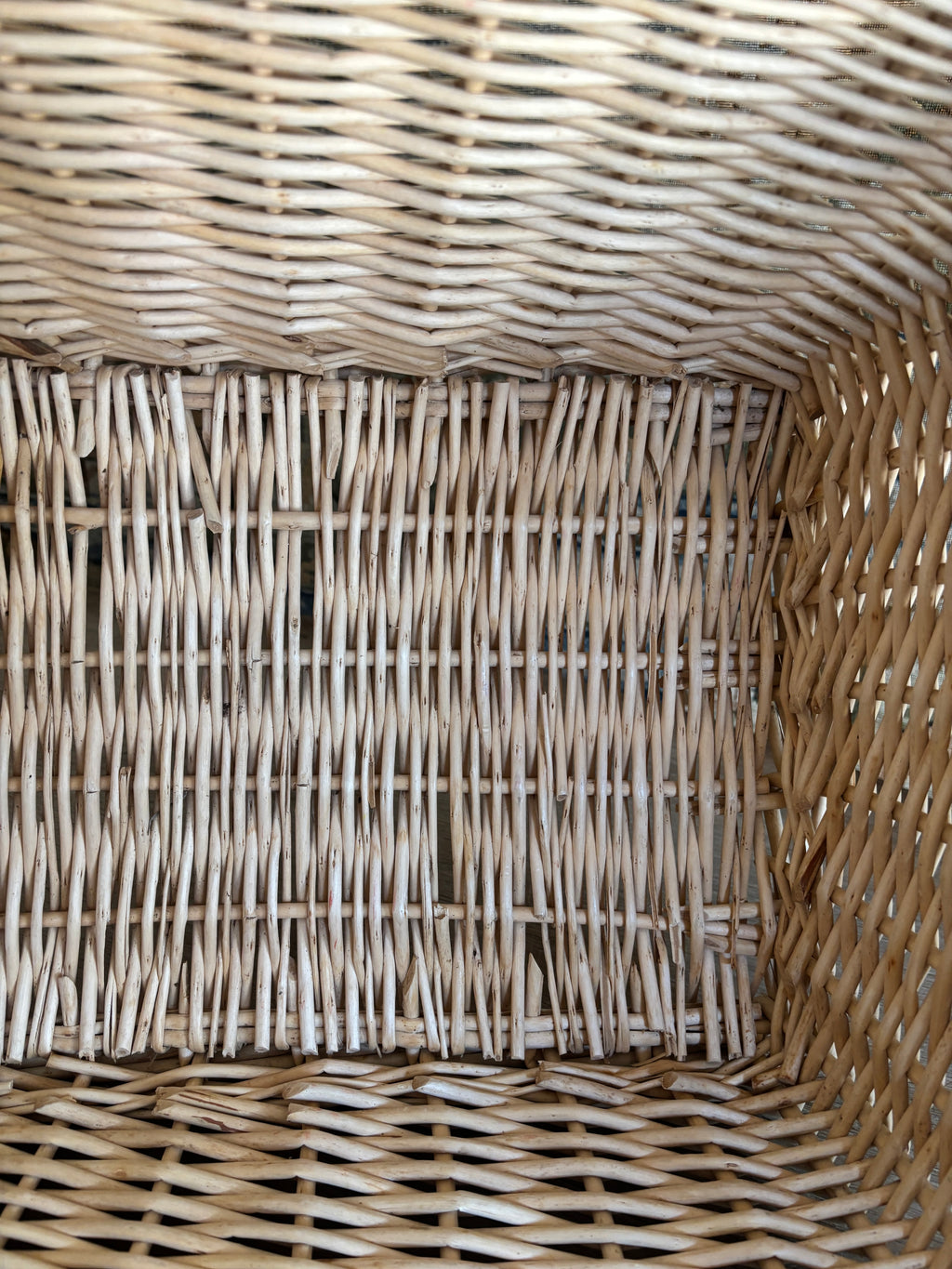 Light-Toned Woven Basket