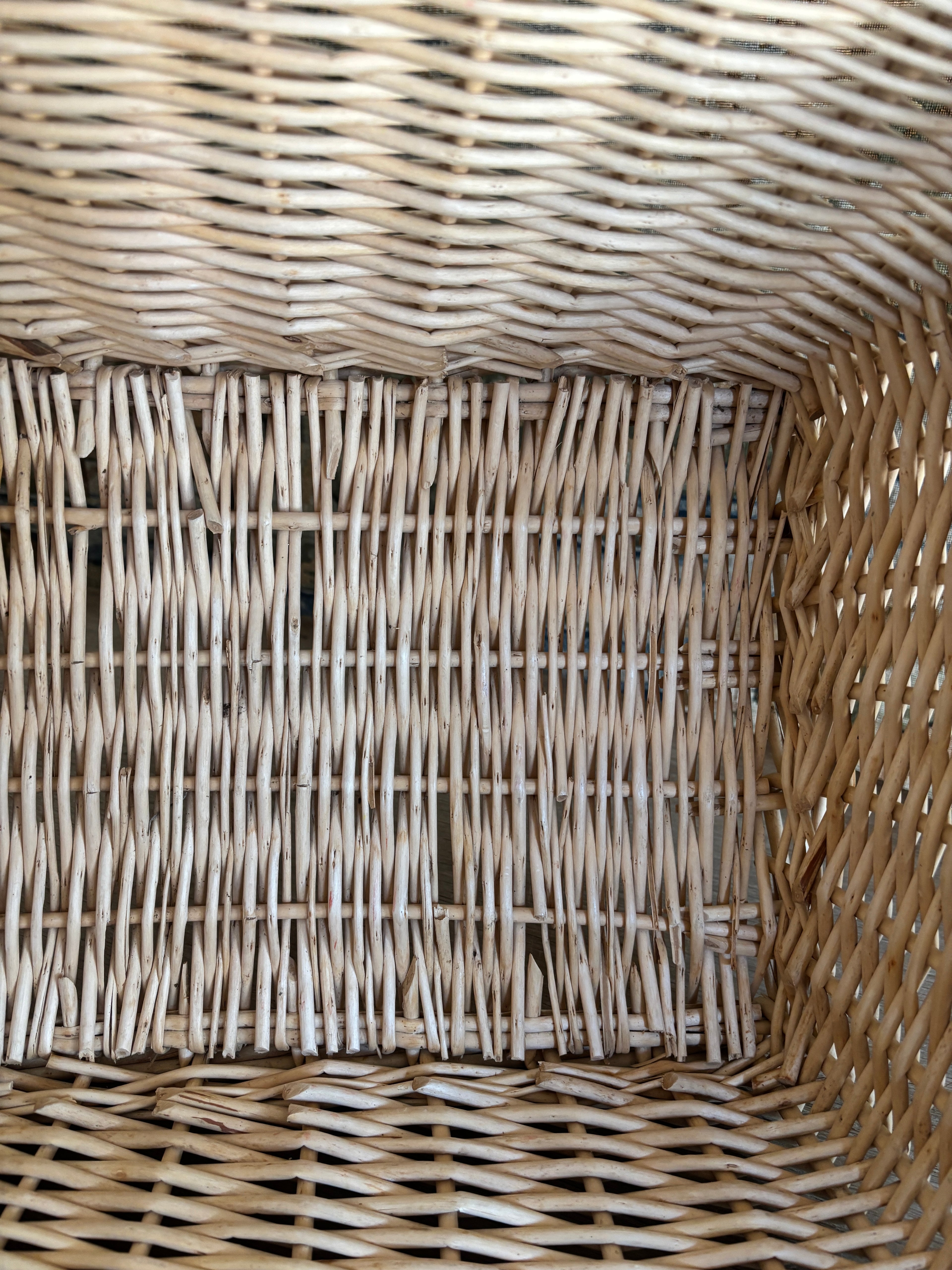 Light-Toned Woven Basket