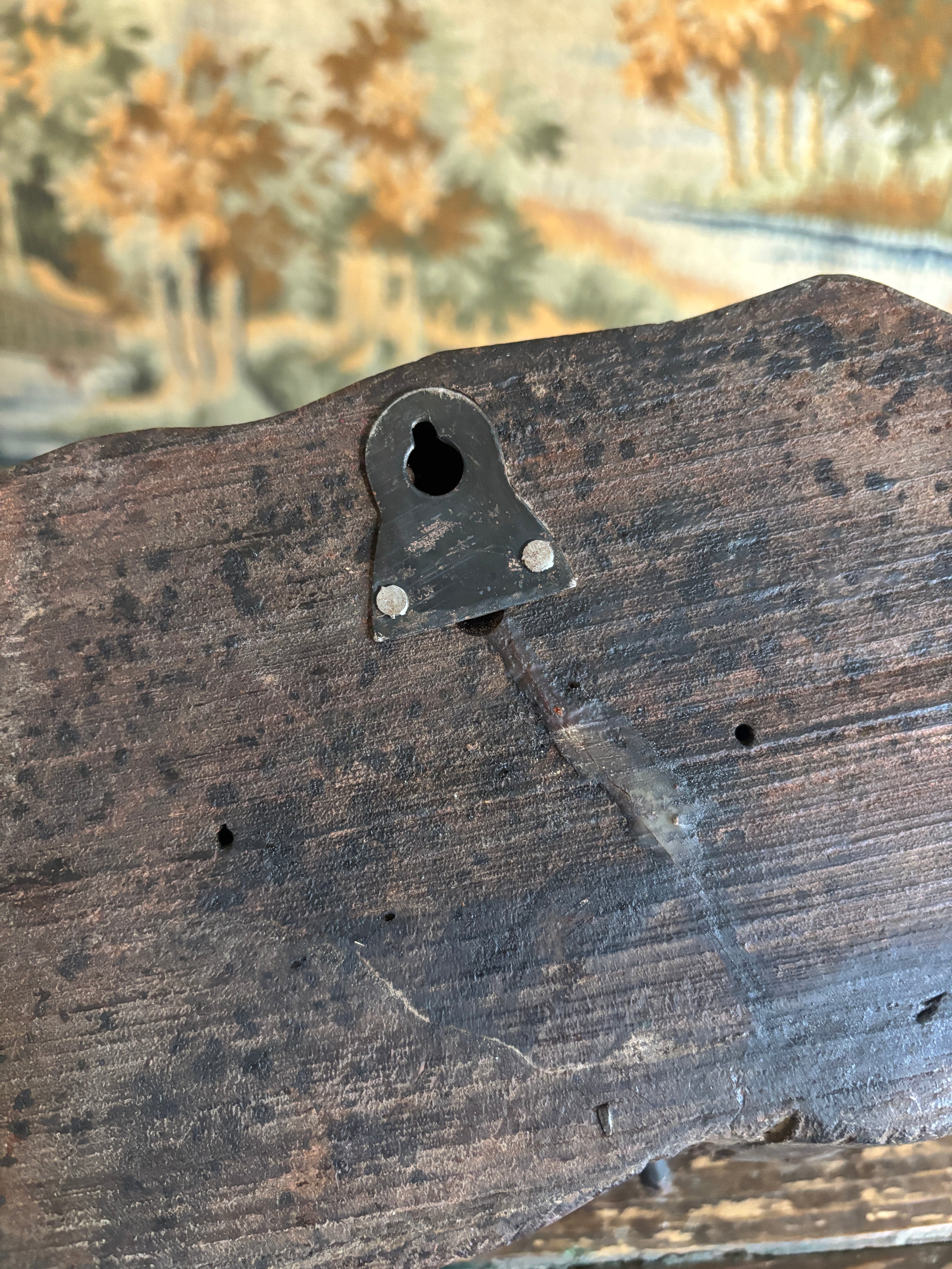Antique Indian Printing Block Wall Hook