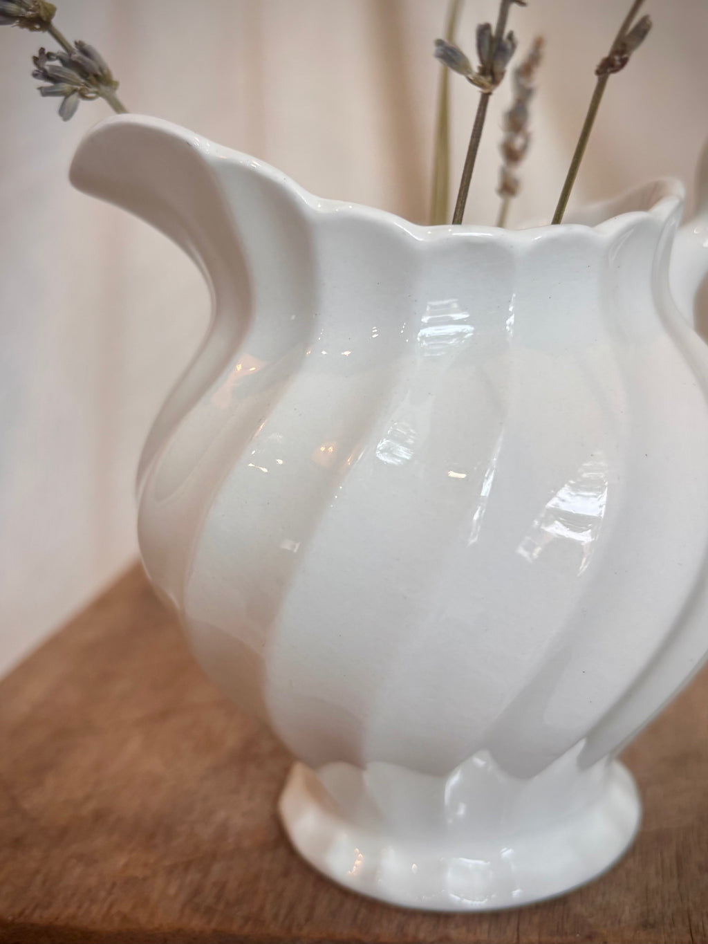 Vintage Johnson Brothers “Regency Snowhite” Creamer/Pitcher