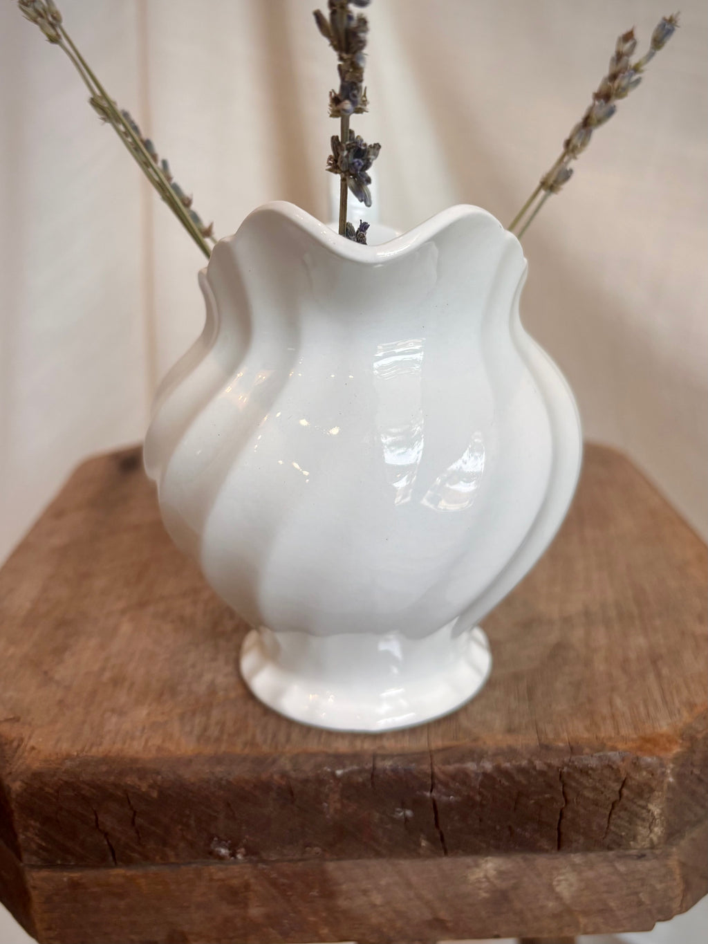 Vintage Johnson Brothers “Regency Snowhite” Creamer/Pitcher