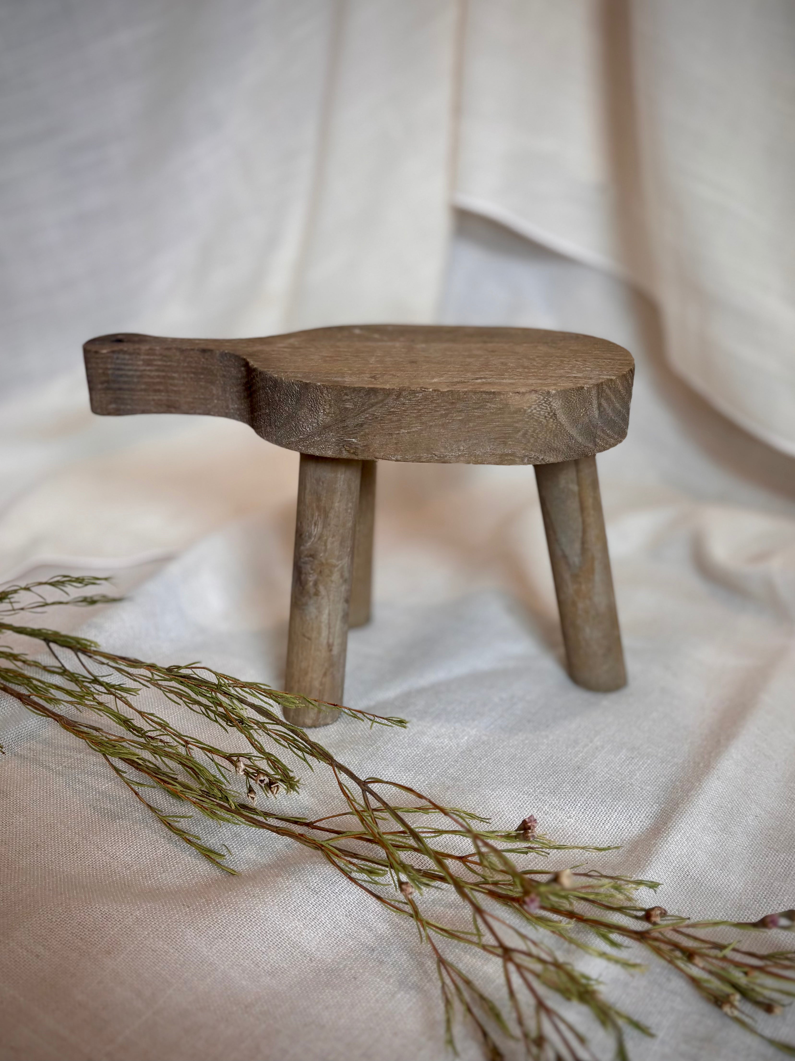 Miniature Wooden Stool/Riser