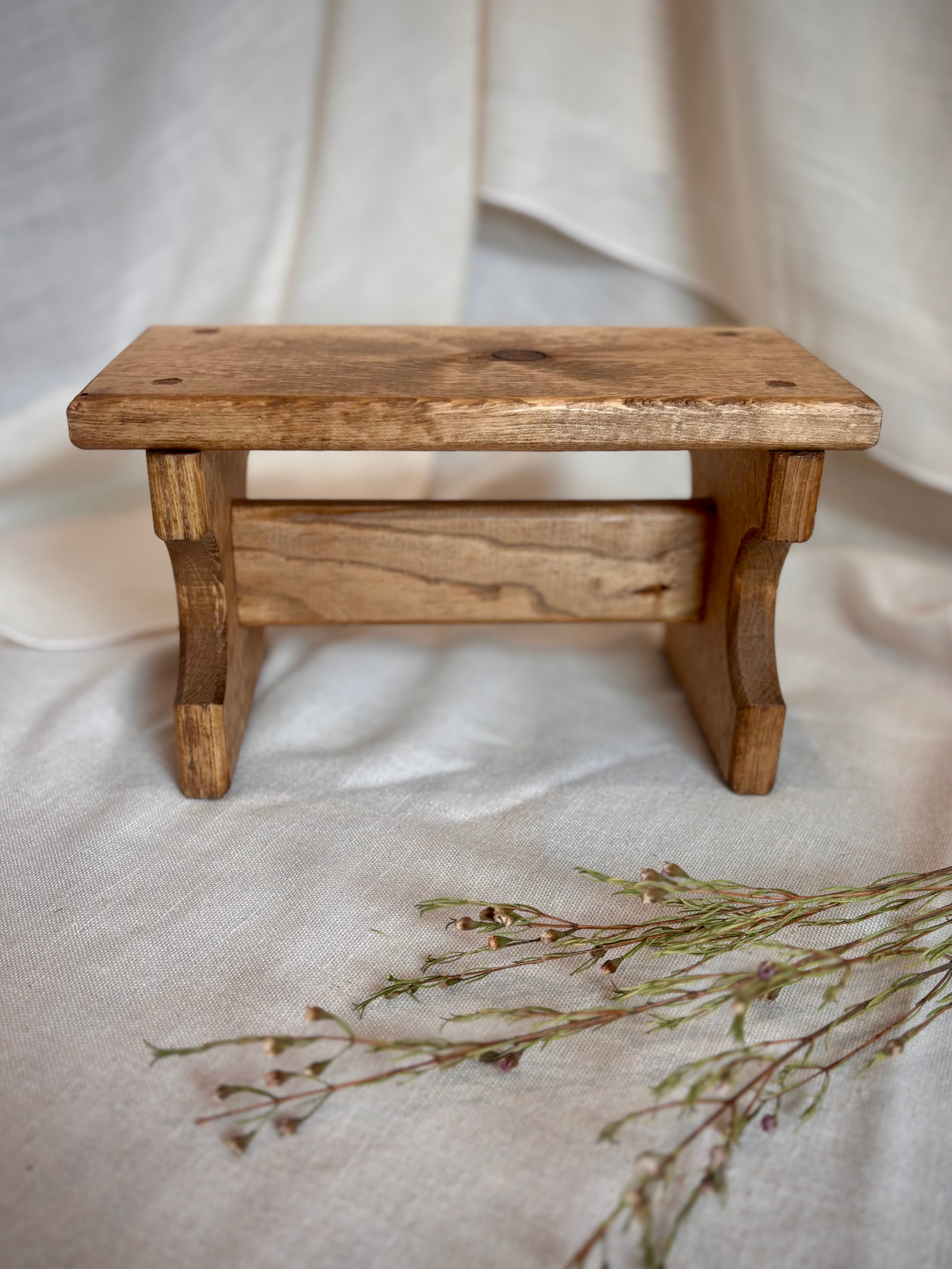 Handcrafted Pine Stool/Riser