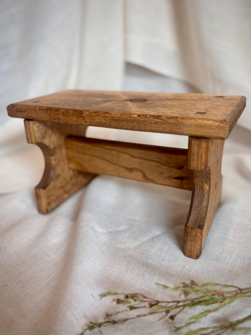 Handcrafted Pine Stool/Riser