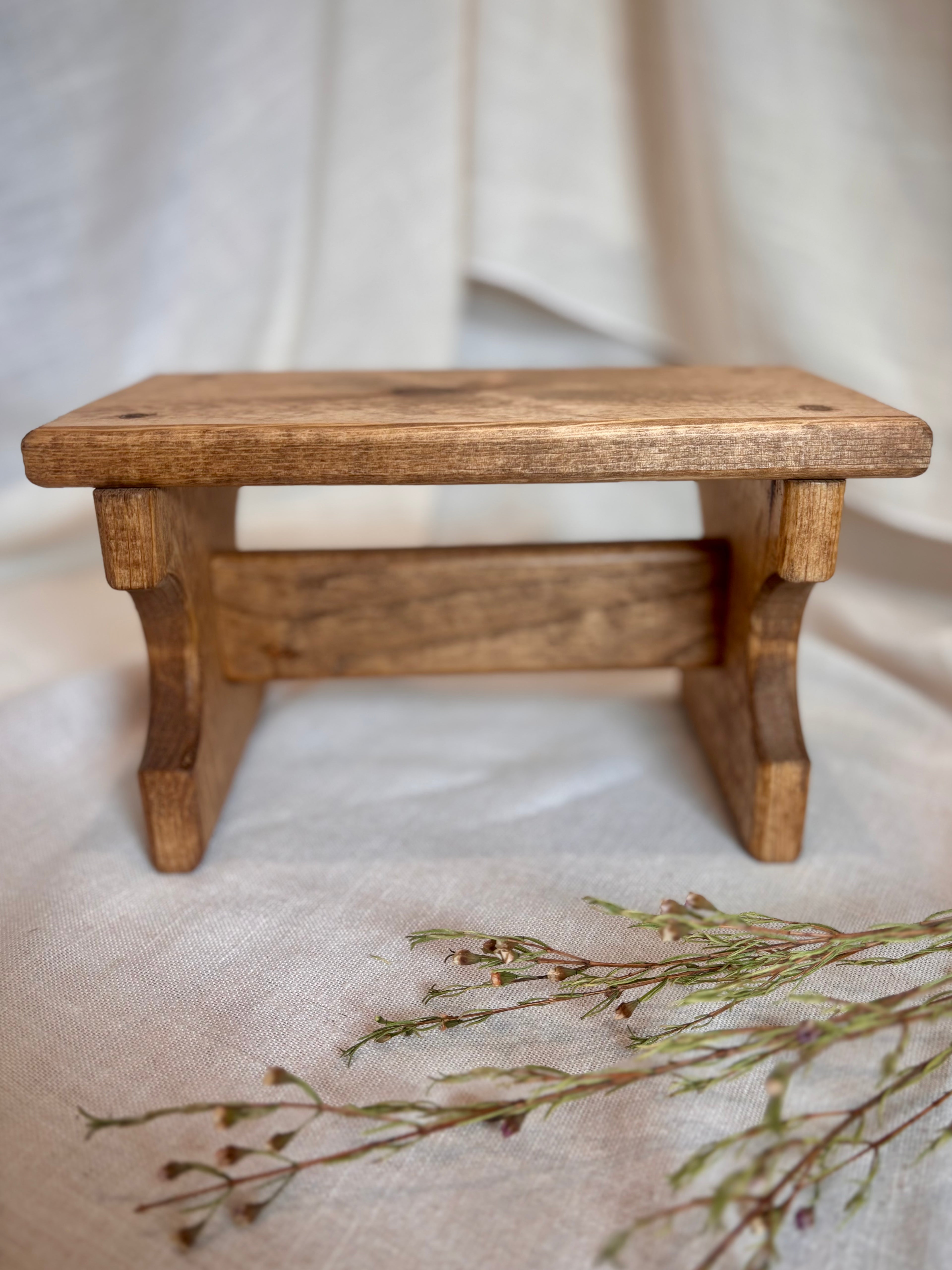 Handcrafted Pine Stool/Riser