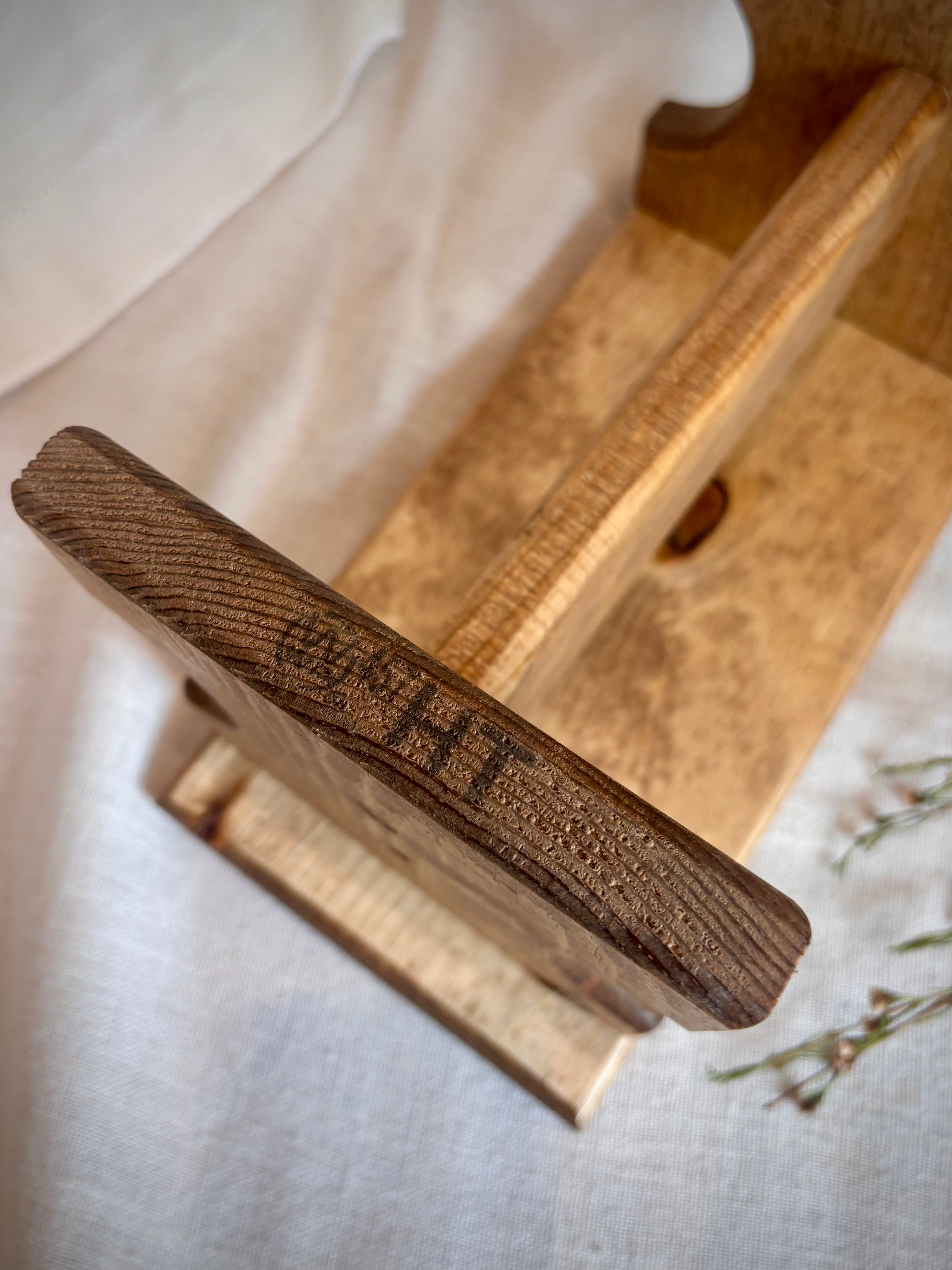 Handcrafted Pine Stool/Riser