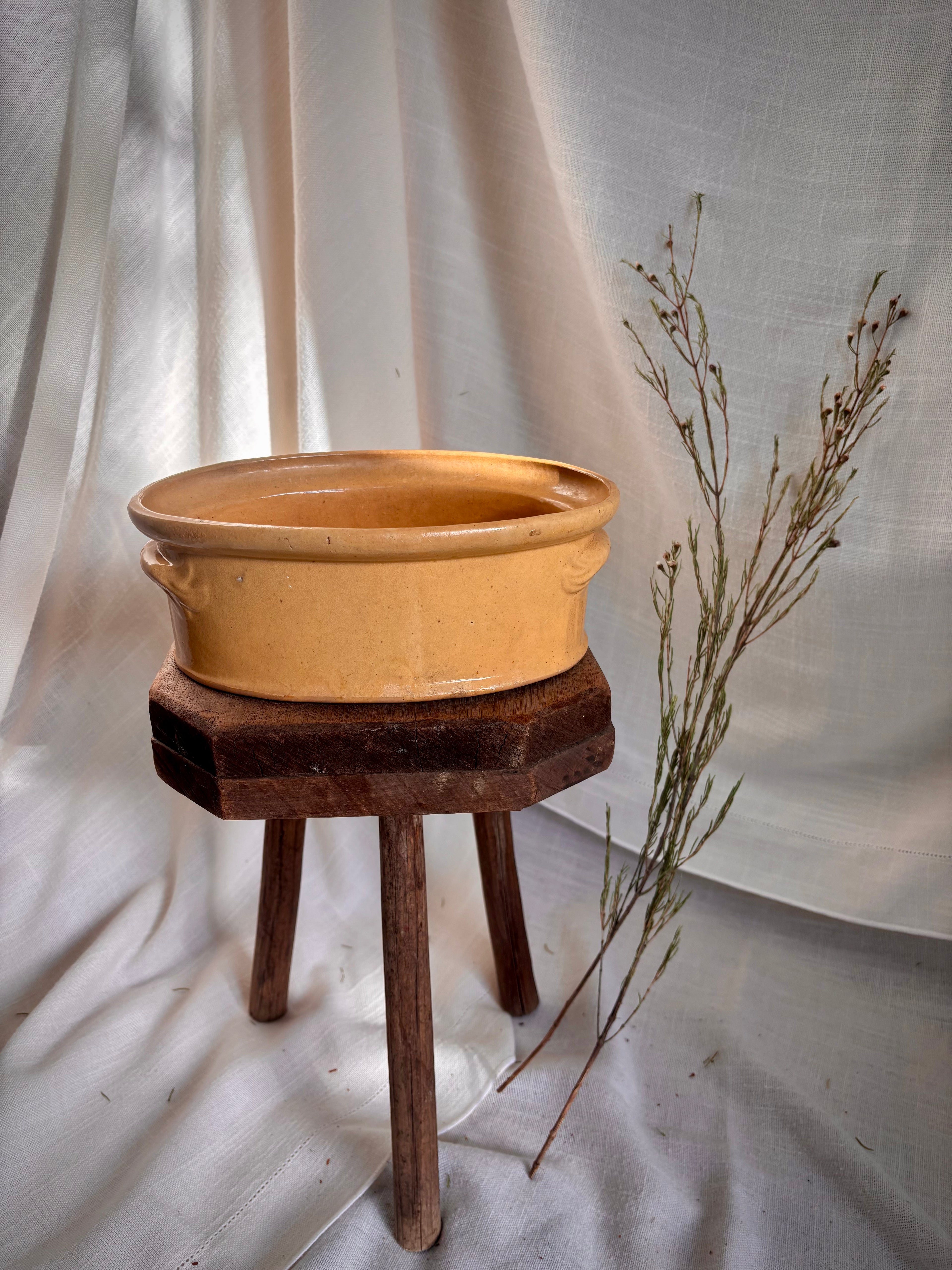 Vintage French Vallauris Earthenware Tureen