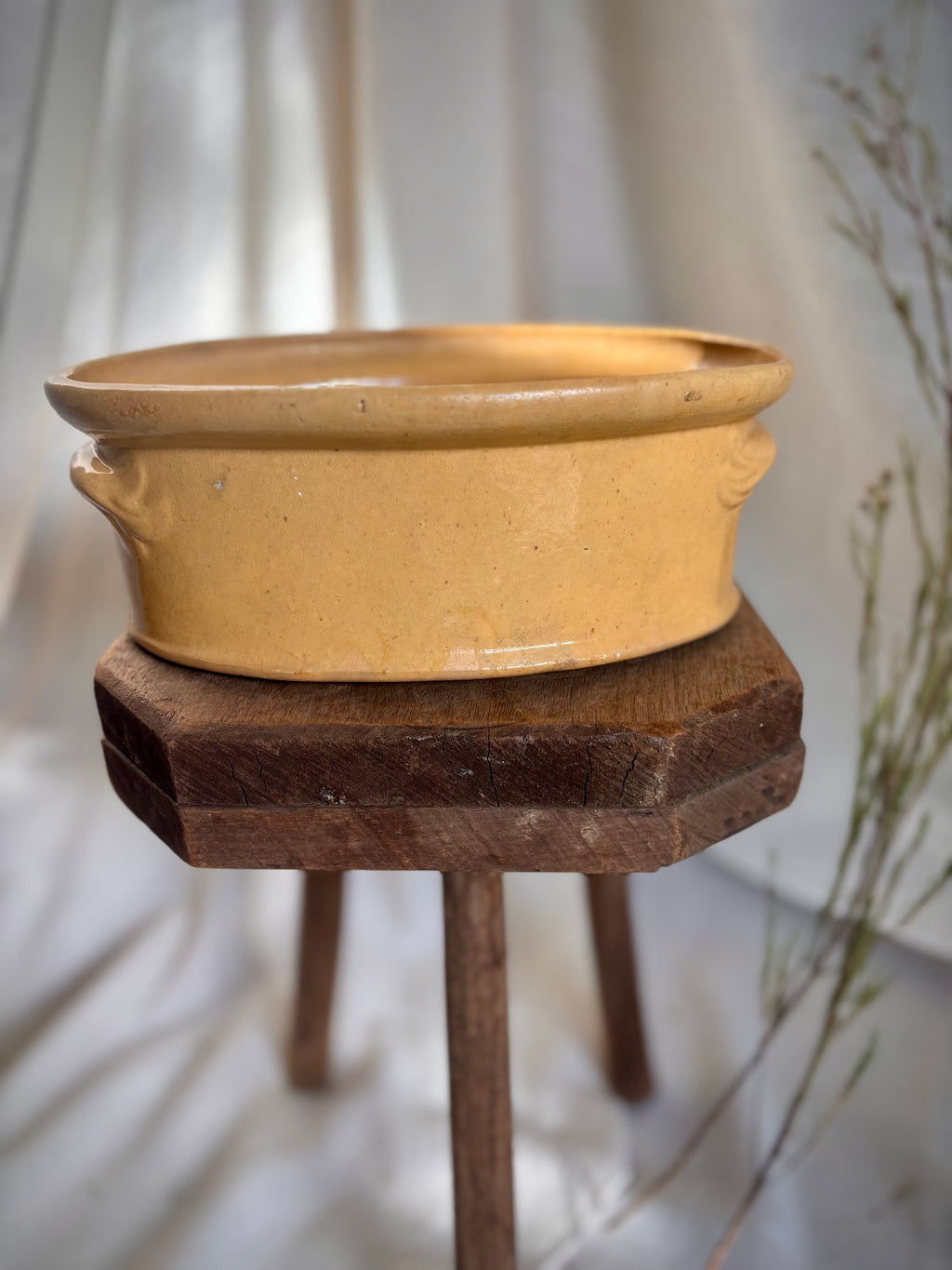 Vintage French Vallauris Earthenware Tureen