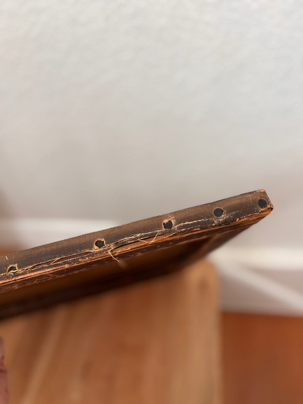 Antique French Still Life Roses in Vase Oil Painting on Canvas, c. 1880s