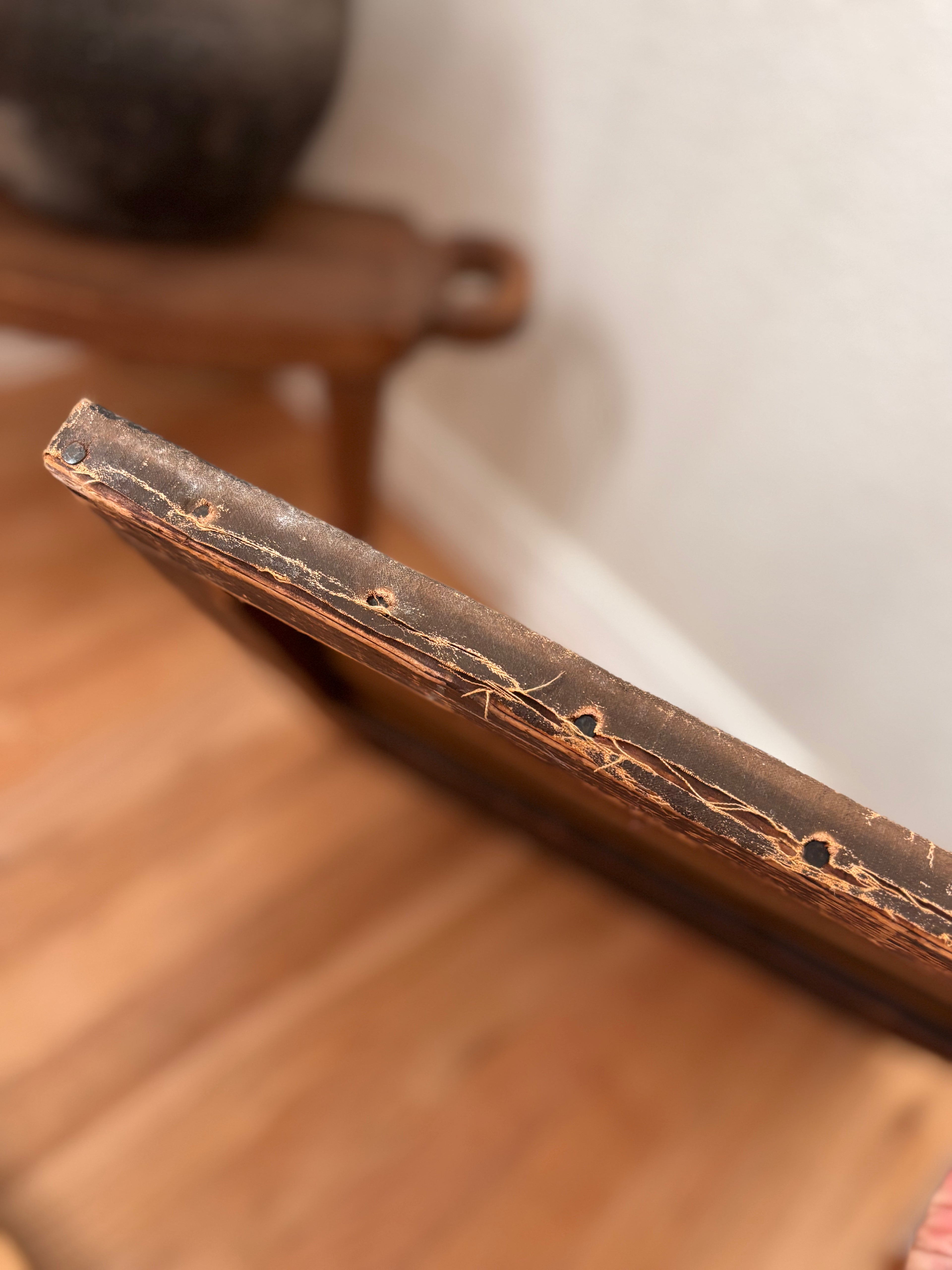 Antique French Still Life Roses in Vase Oil Painting on Canvas, c. 1880s