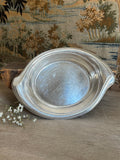 1950s Mid-Century Modern 1847 Rogers Bros. Flair Silverplate Serving Bowl