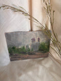 Vintage “Misty Morning” Oil Painting by David Harlan