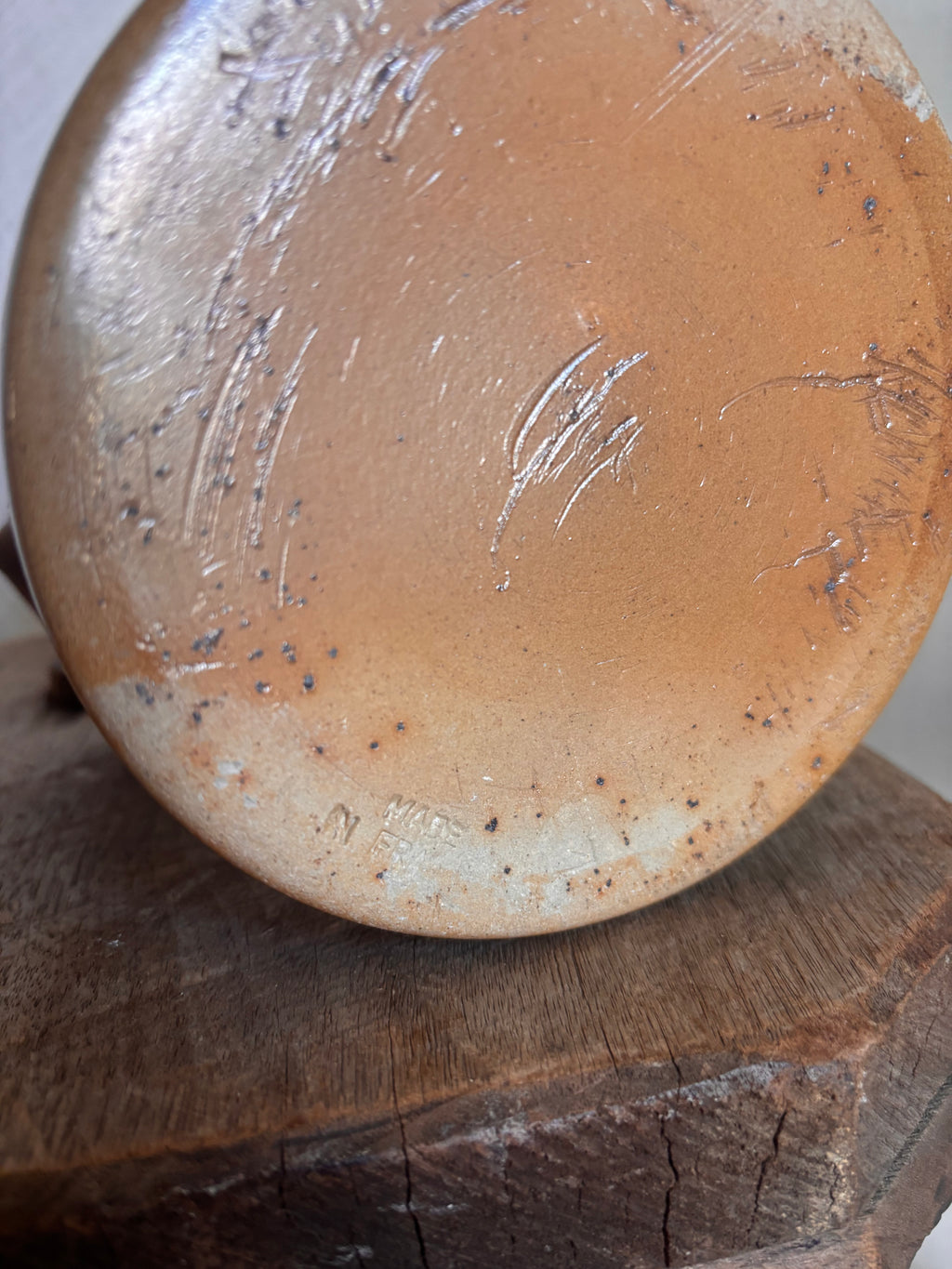 Vintage French Straight Side Confit w/ Lid