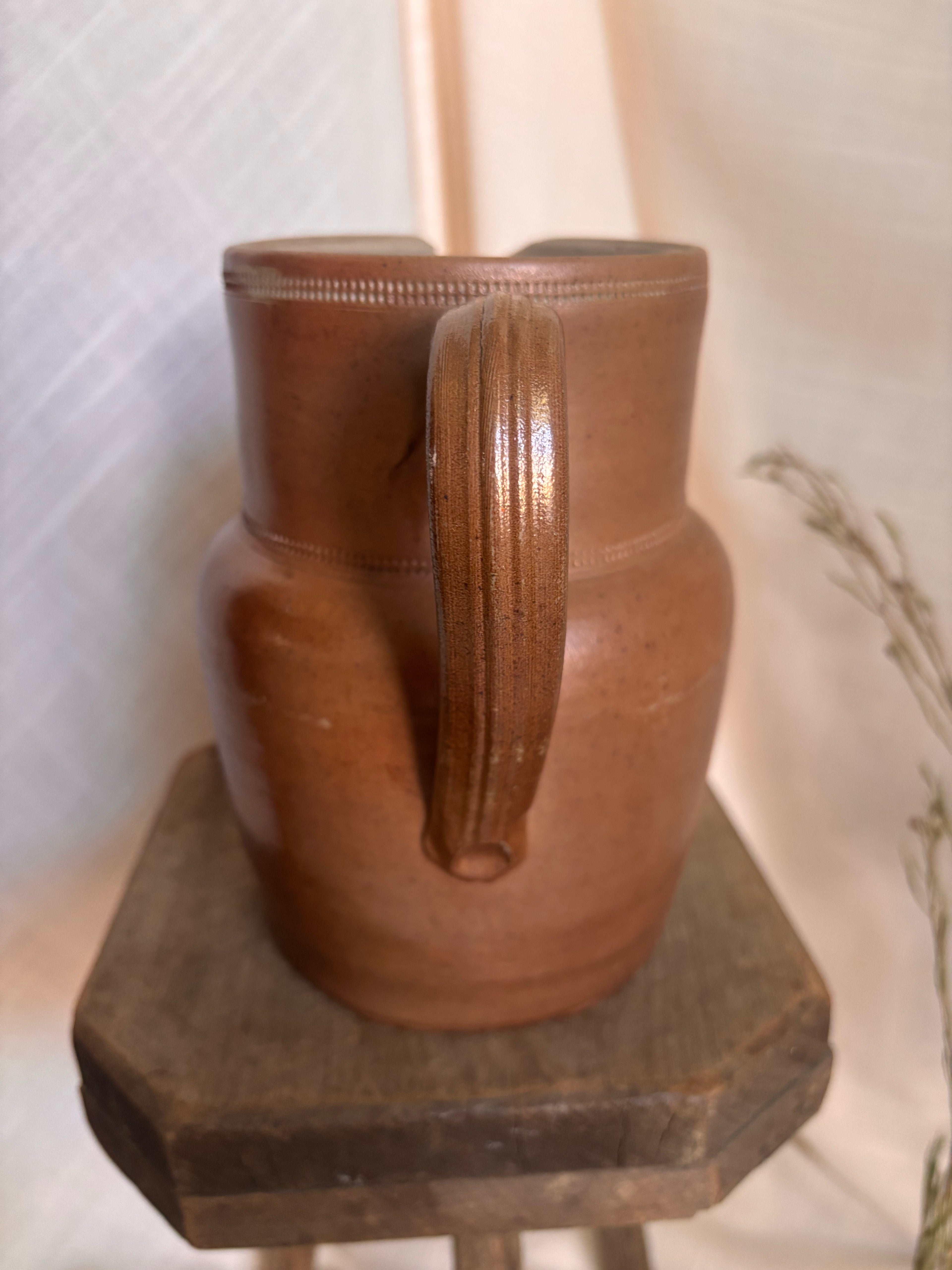 Vintage Large French Berry Pitcher