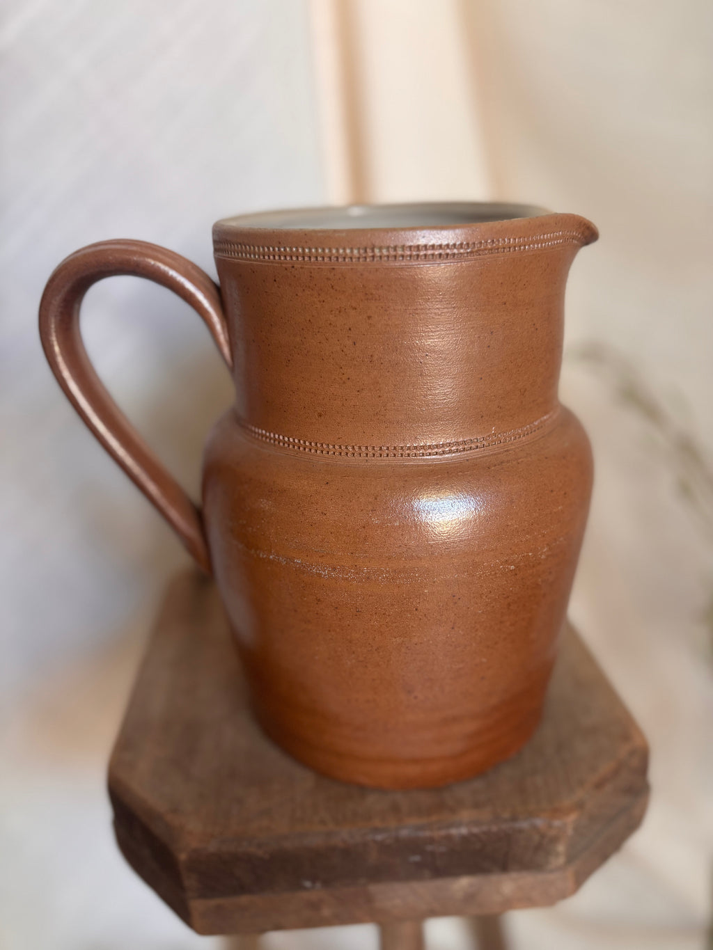 Vintage Large French Berry Pitcher