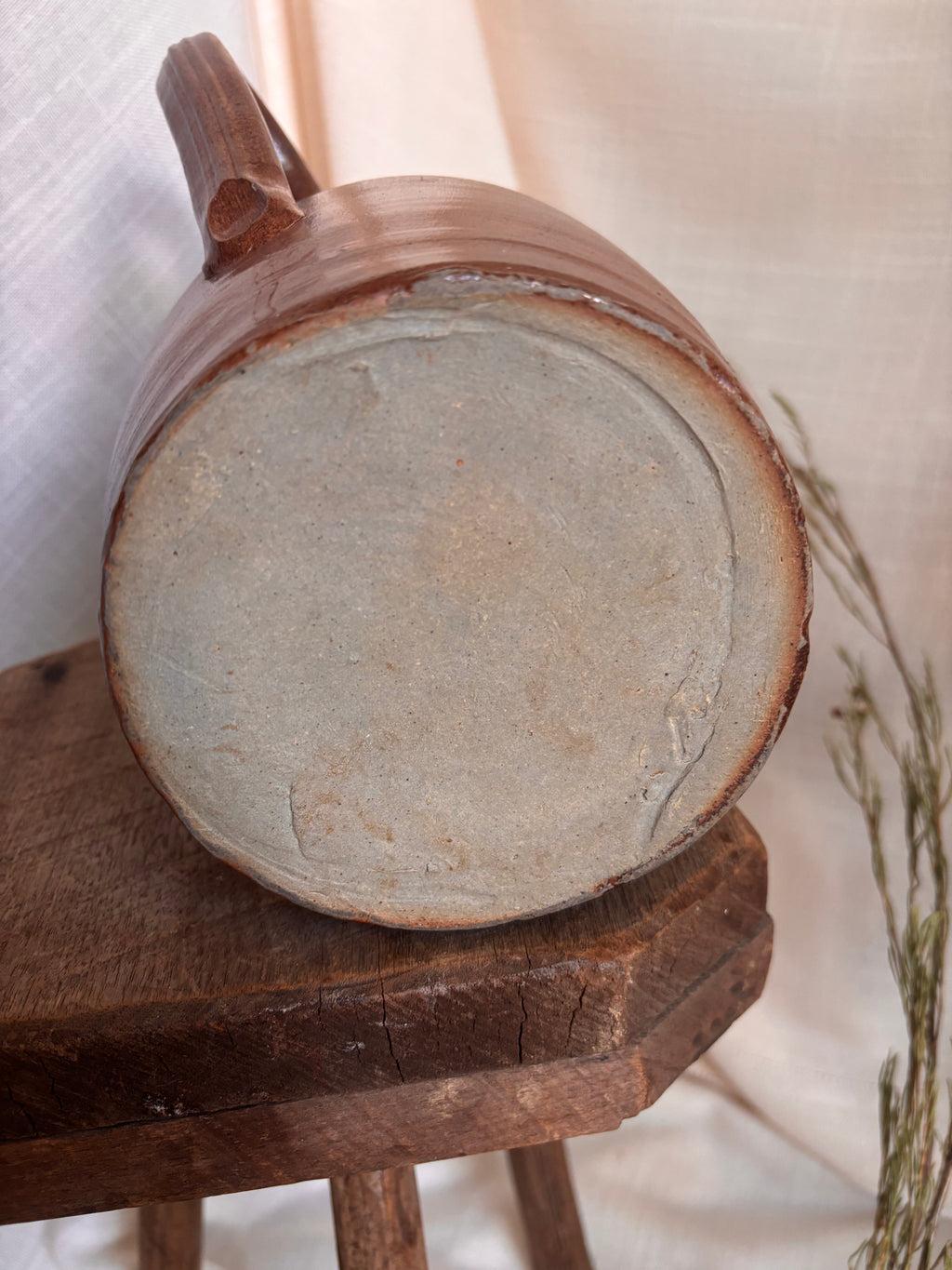 Vintage Large French Berry Pitcher