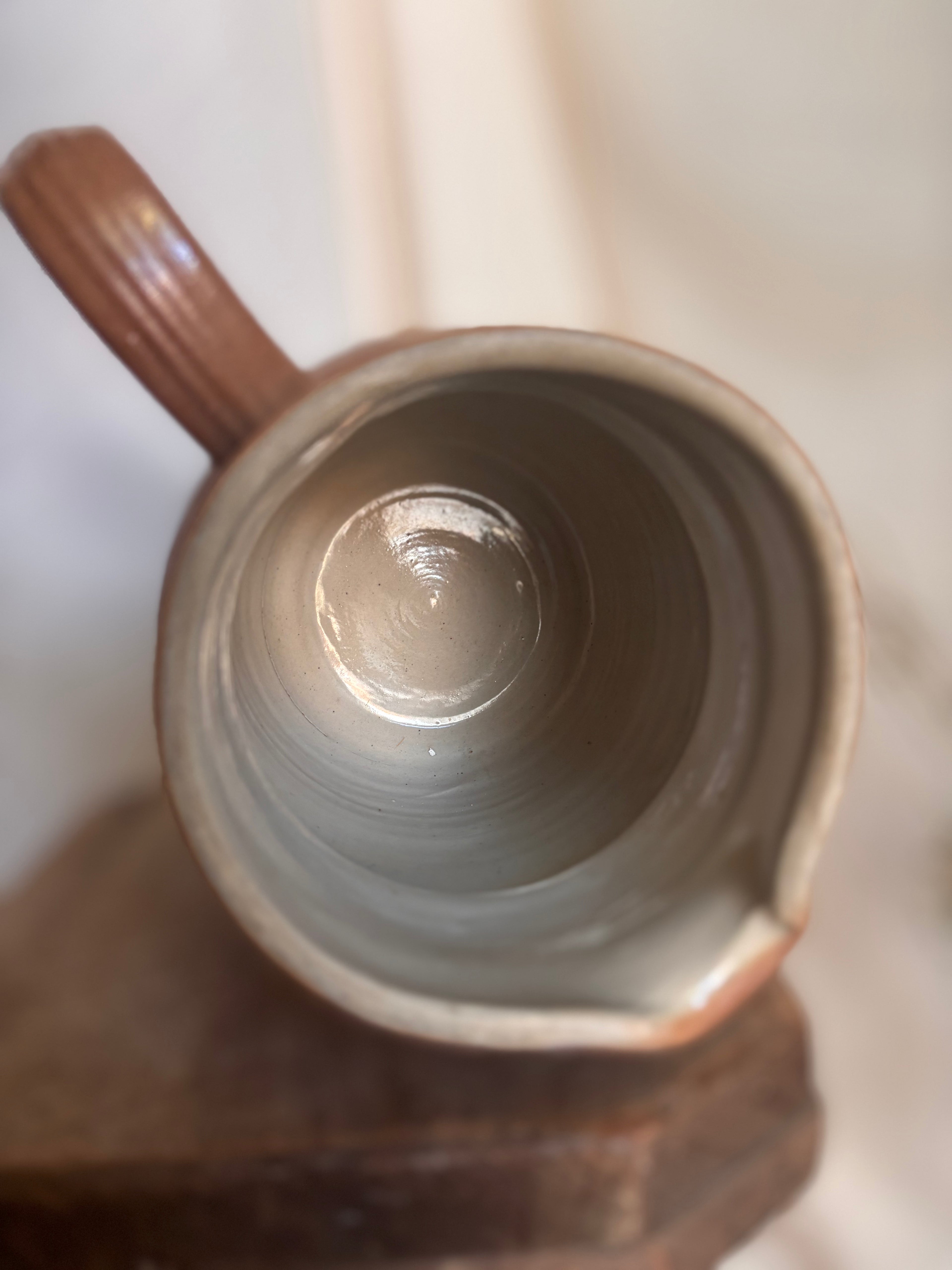 Vintage Large French Berry Pitcher