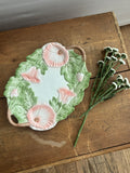 Vintage Fitz and Floyd Hibiscus Serving Platter