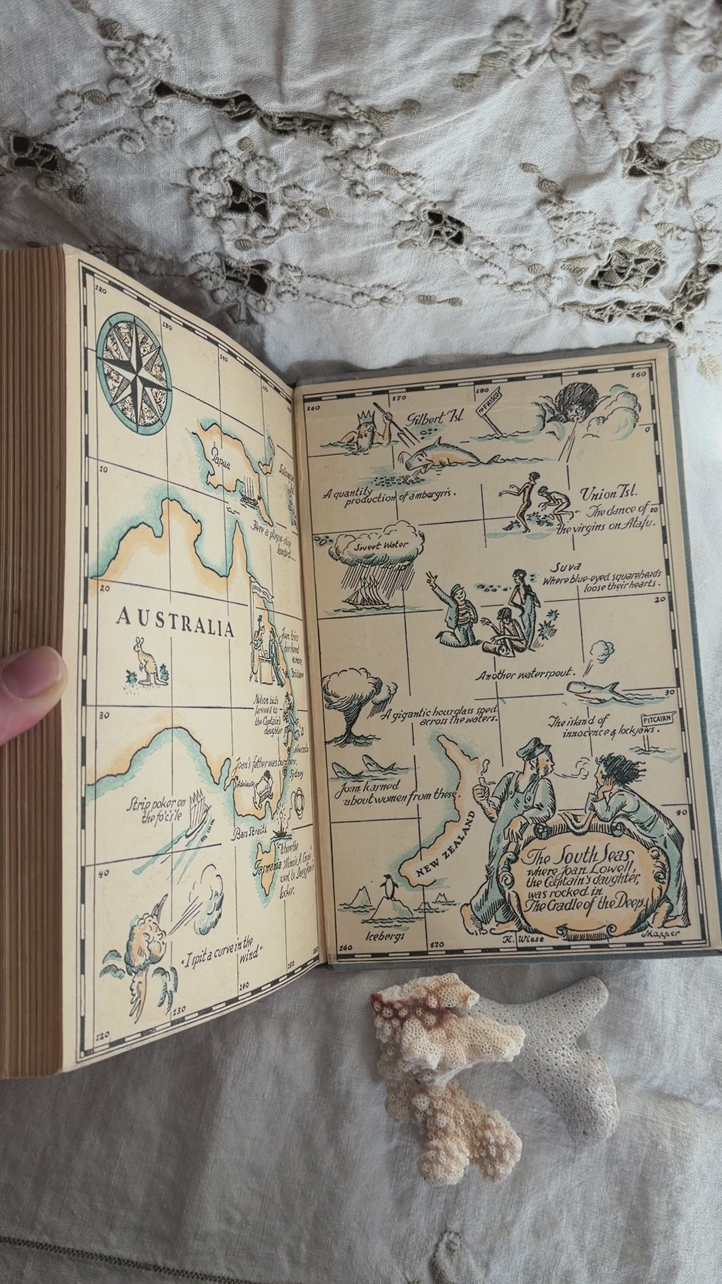 Vintage Maritime Book Bundle